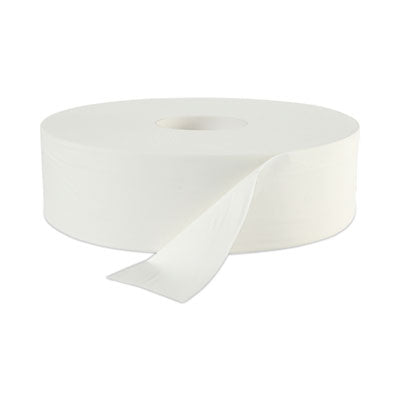 12" MASTER JUMBO TOILET TISSUE - JRT Bath Tissue Jumbo, 2-Ply, 12”/2000ft - White