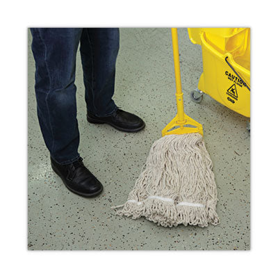 32 OZ COTTON MOP HEAD WEB/FANTA - #32 Oz Cotton Cut End Mop