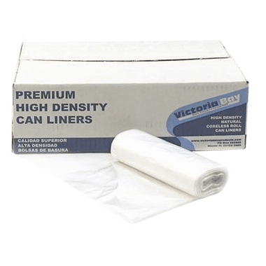 CL3037HN13 ESP.500/CASE - High Density Can Liner - 30 x 37, 12 mic, Natural