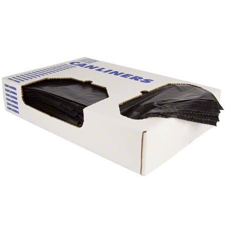 CL1717HBLK.35MIL (1000/CS) - Heritage Bag Can Liner - 17 x 17, 0.35 mil, Black