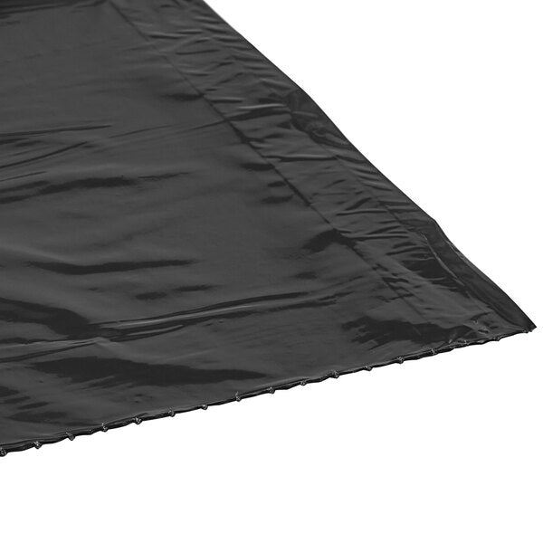 Can liner 24x32 blk 0.5 mil - 24" x 32" Low Density Medium-Duty Black Can Liner / Trash Bag (250/Case) - Black