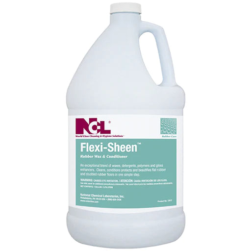 FLEXI SHEEN - RUBBER WAX & CONDITIONER / NCL® Flexi-Sheen Rubber Wax & Conditioner - 1 Gal.