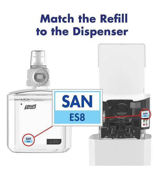 Purell ES8 Sanitizer Foam Cartridge Refill 1200ml - for Purell ES8 Series Dispenser