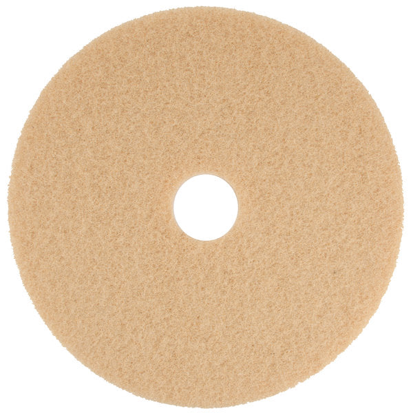 20"Pad Floor Tan Buff PB (5/Case) / PRO-Brands 20” Tan Buffing Floor Pad