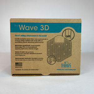 WAVE 3D HONEYSUCKLE URINAL SCREEN - URINAL SCREEN FRESH WAVE 3D