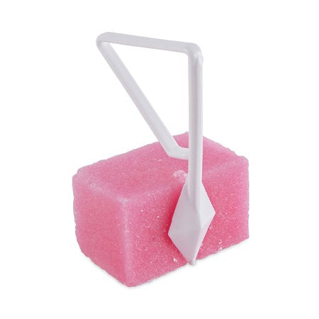 Toilet Bowl Para Deodorizer Block, Cherry Scent, 4 oz, Pink, (12/Box) - Boardwalk BWK-B04BX Toilet Bowl Blocks, Cherry, Solid, 4oz, (Pack of 12)