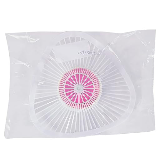 URINAL BLOCKS WITH SCREEN - HOSPECO 01901 Health Gards Urinal Screen with Non-Para Block, White/Pink, Cherry (Pack of 12)