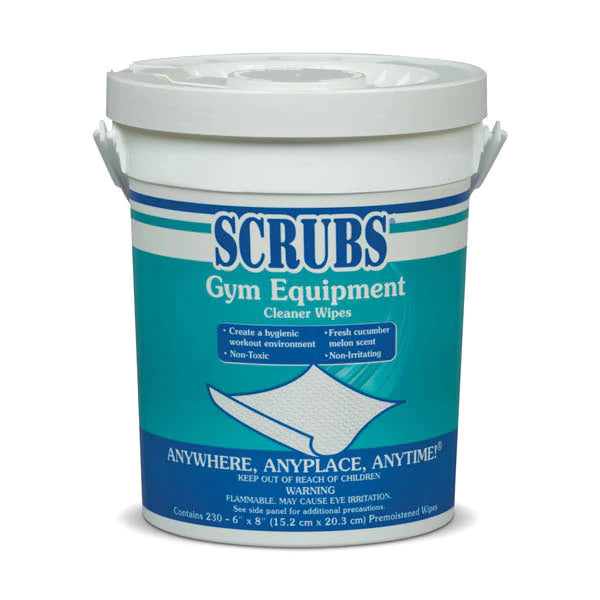 Scrubs Gym Wipes Bucket - Scrubs Gym Equipment Cleaner Wipes