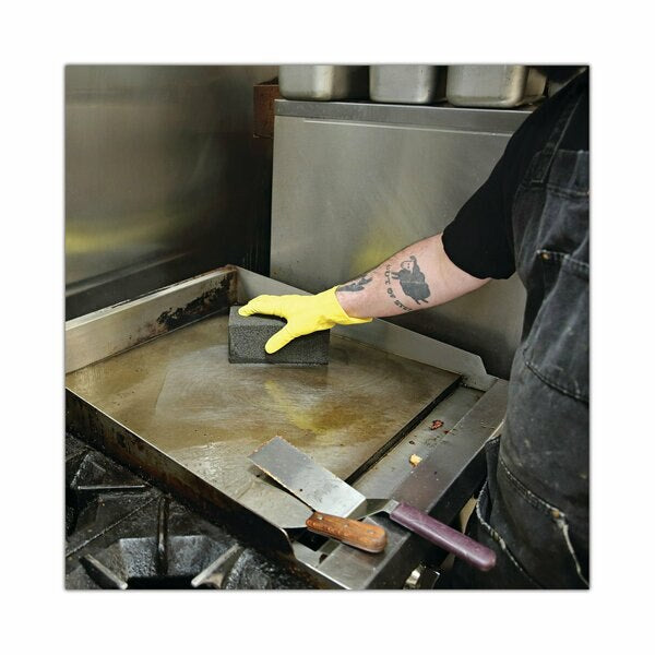 Grill Brick GB12 / Grill-Brick Scrubber, Grill Cleaning Bricks, 3.5” x 4” x 8” (12Pack/Case)