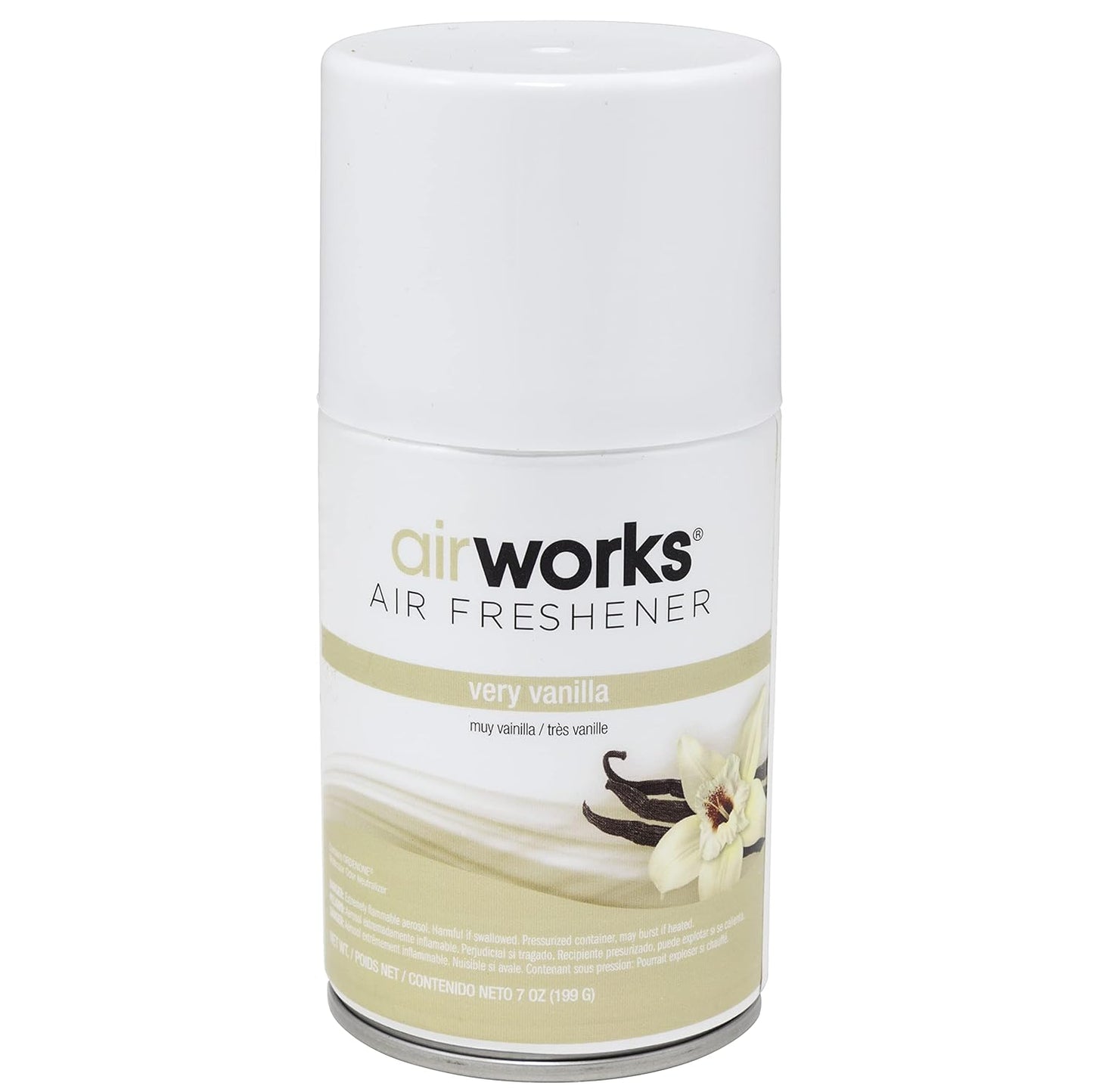 METERED AEROSOL VANILLA - AirWorks Air Freshener, Very Vainilla Scent
