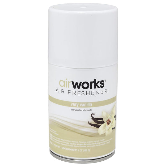 METERED AEROSOL VANILLA - AirWorks Air Freshener, Very Vainilla Scent