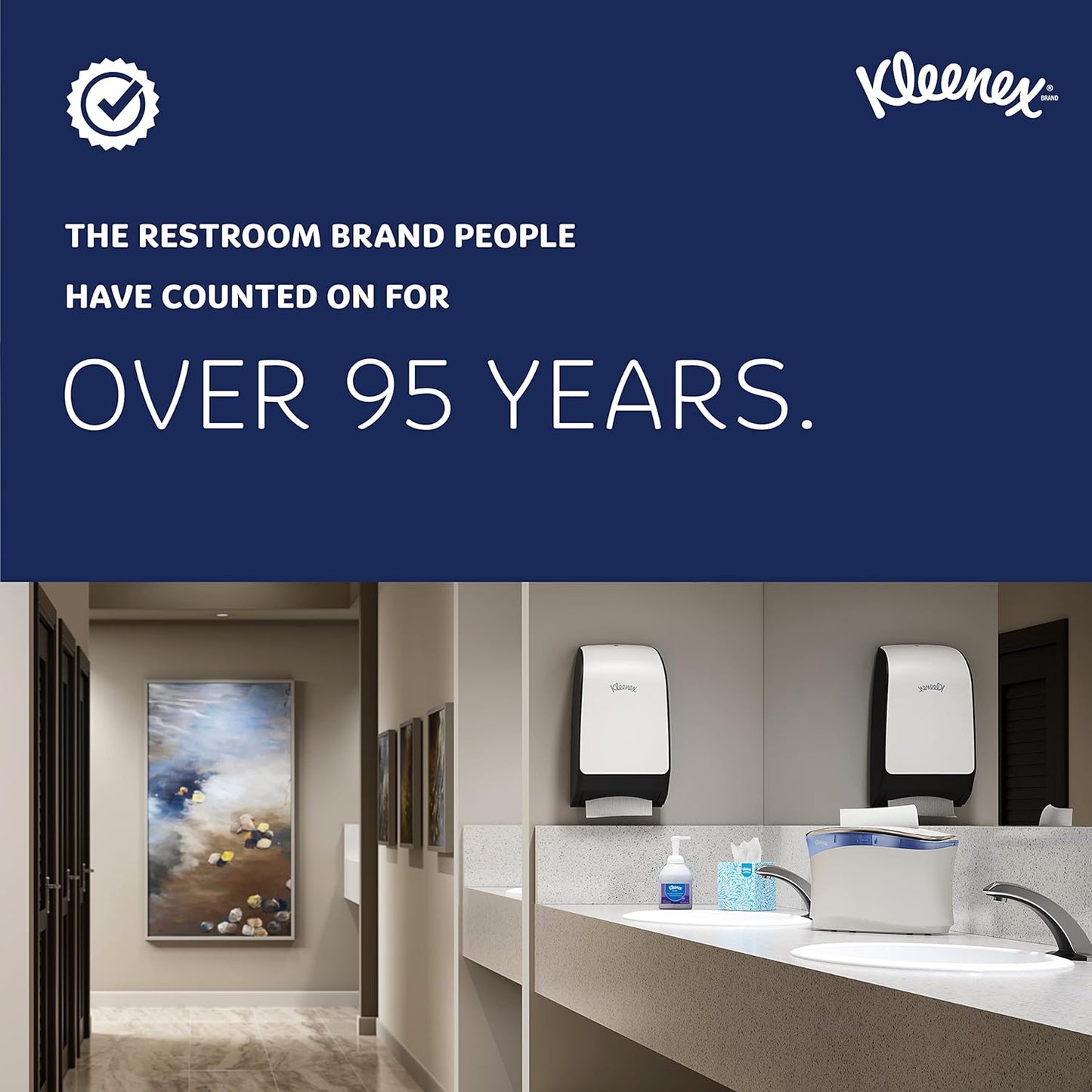 Kleenex Hard Roll Paper 8x600 50606, Kleenex Hard Roll Paper Towels (Case of 6)