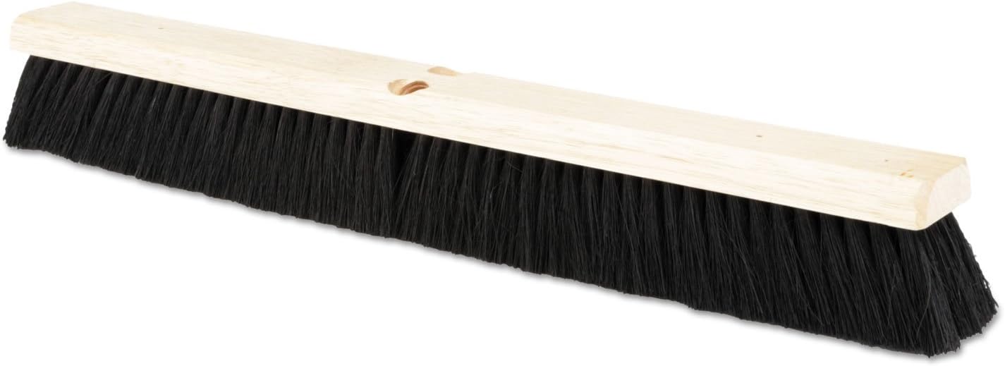 P/Broom Black Tampico Fiber 24 - Boardwalk® Floor Brush Head, 2 1/2" Black Tampico Fiber, 24" (BWK20224)