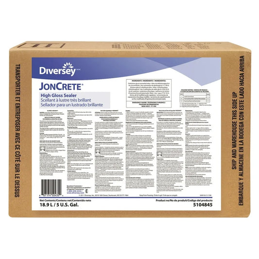 Jon Crete 5GL. - Diversey JonCrete, High Gloss Sealer, Concrete Floor Sealer, (5GL.)