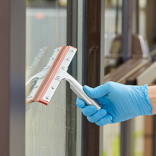 Window squeegee 12" - WINDOW SQUEEGEE 12" - GALVANIZED FRAME