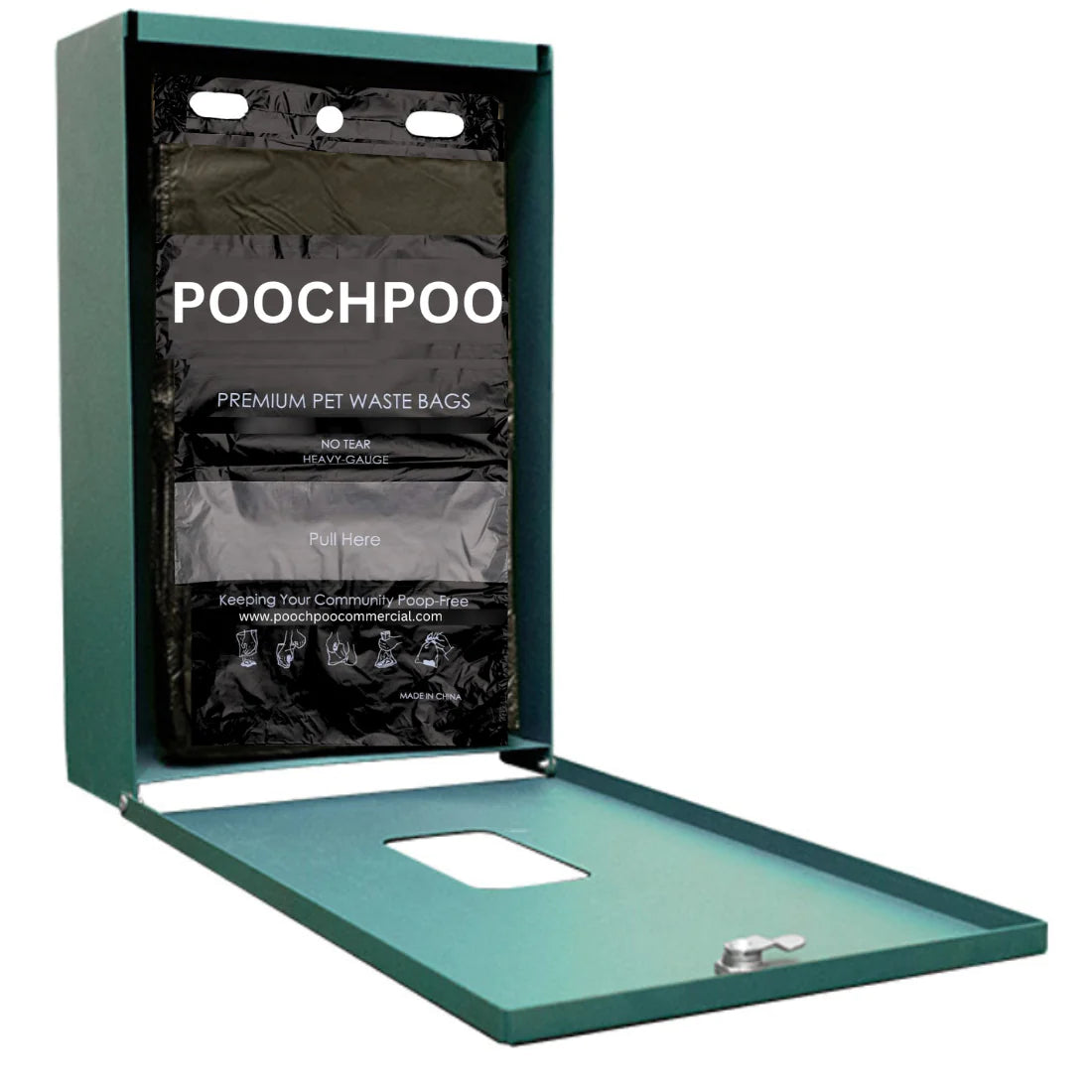 Poochpoo Doggie Header 800/Case - POOCHPOO Pull Strap Header Packs (8 Packs per Case)