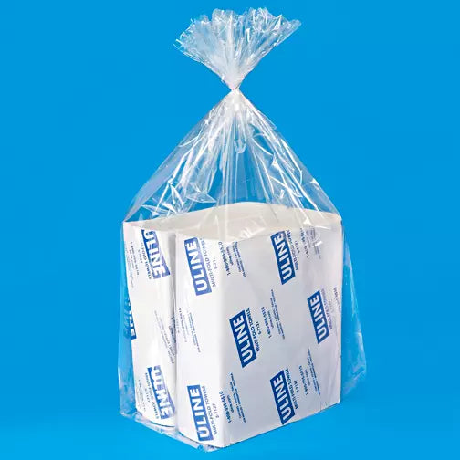 10 x 8 x 24 FOOD SERVICE ROLL BAGS - Get Reddi SAC Poly Food Bags 18LBS, 10x8x24, Food Storage Bags