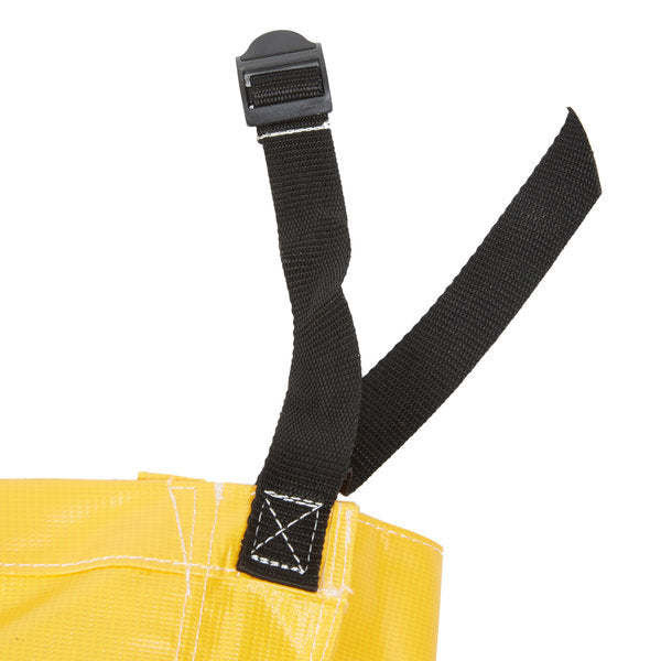 BRUTE YELLOW CADDY BAG - Rubbermaid FG264200YEL BRUTE 12 Pocket, Yellow Caddy Bag for 32 and 44 Gallon Trash Cans