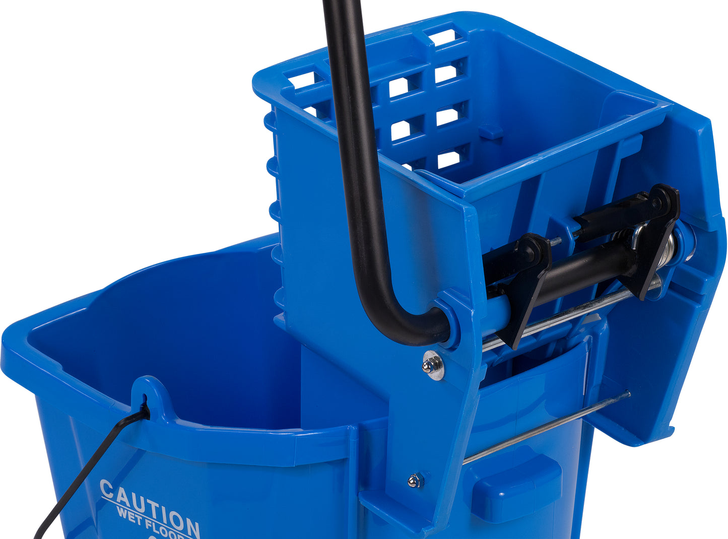 MOP BUCKET W/WRINGER 34 QUARTS BLUE