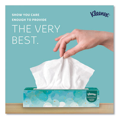 KLEENEX FACIAL TISSUE 36 BX/ CS - Kleenex® White Facial Tissue for Business, 2-Ply, White, Pop-Up Box, 100 Sheets/Box, 36 Boxes/Carton