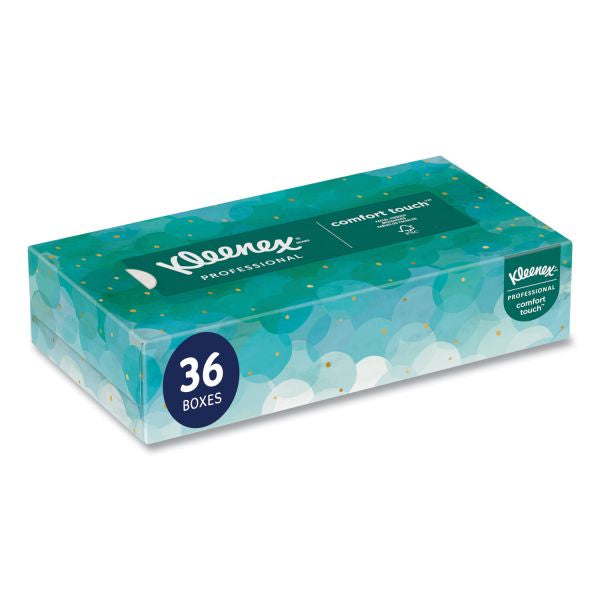 KLEENEX FACIAL TISSUE 36 BX/ CS - Kleenex® White Facial Tissue for Business, 2-Ply, White, Pop-Up Box, 100 Sheets/Box, 36 Boxes/Carton