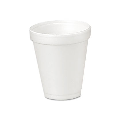 FOAM CUPS  4 OZ 1000/ BX - Dart® Foam Drink Cups, 4 oz, 50/Bag, 20 Bags/Carton