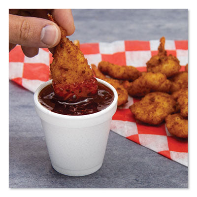 FOAM CUPS  4 OZ 1000/ BX - Dart® Foam Drink Cups, 4 oz, 50/Bag, 20 Bags/Carton