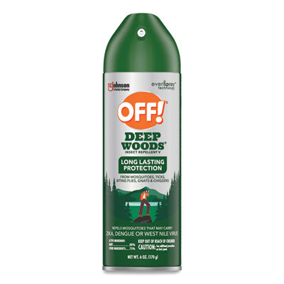 Deep Woods Insect Repellent - OFF!® Deep Woods Insect Repellent, 6 oz Aerosol Spray
