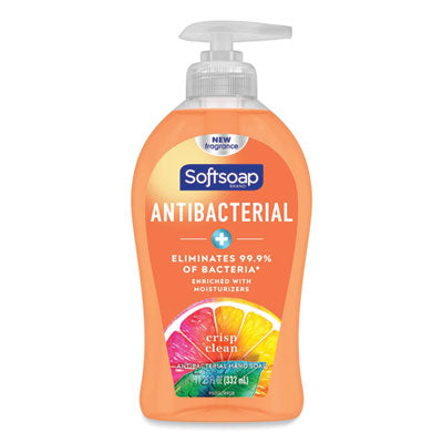 SOFTSOAP ANTIBACTERIAL 7.5 - Softsoap® Antibacterial Hand Soap, Crisp Clean, 11.25 oz Pump Bottle