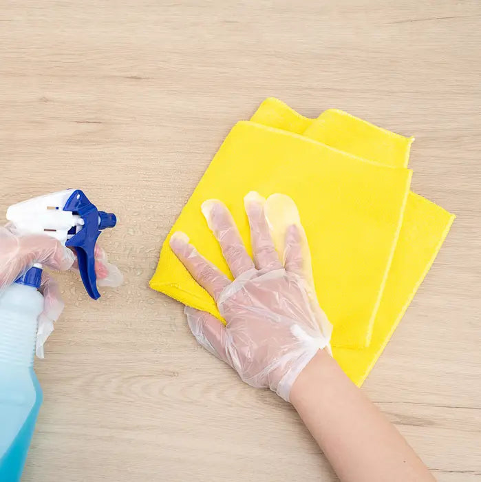 PREMIUM YELLOW MICROFIBER TOWEL