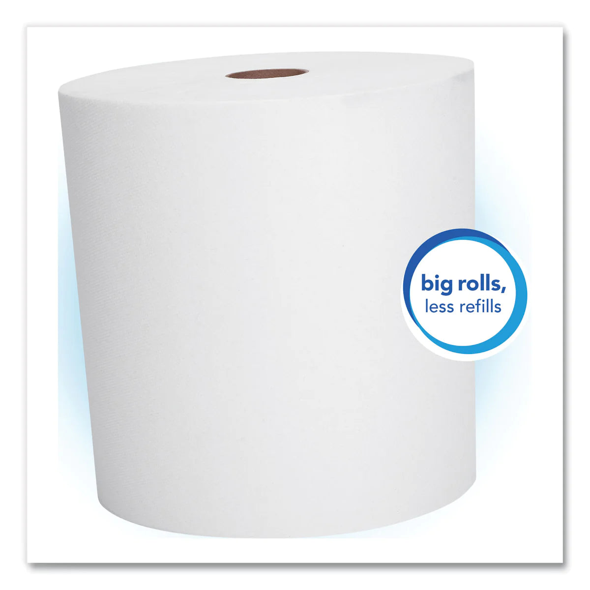 8 X 1000 SCOTT WHITE KCC01000 - Scott® Essential High Capacity Hard Roll Towels for Business, Absorbency Pockets, 1-Ply, 8" x 1,000 ft, 1.5" Core, White,12 Rolls/CT