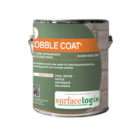 COBBLE COAT PAVER SEALER SOLVENT - Wet Look Appearance, Semi-Gloss Finish, ideal for Pool Decks, Patios, Driveways, Walkaways