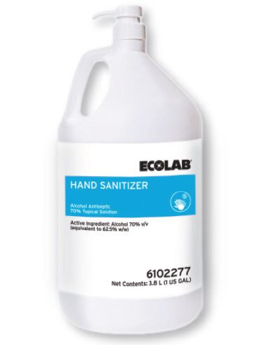 Hand Sanitizer Ecolab W/ Pump NEW