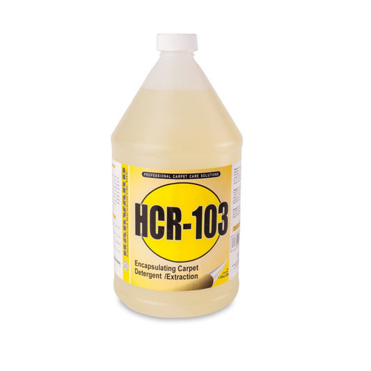 HCR-103 CARPET SHAMPOO - Harvard HCR-103, Neutral pH Carpet Detergent, Extraction, Encapsulate, Bonnet & Spotter