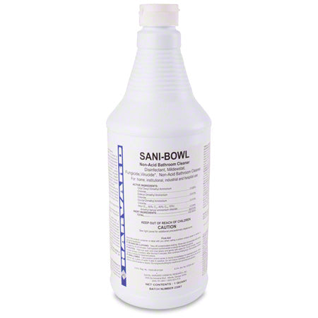 SANI-BOWL - Harvard Sani-Bowl, Non-Acid Bathroom Cleaner (12 QT/Case)